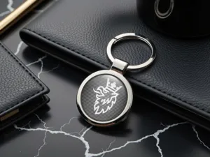 Saab Portachiavi Design Durevole in Lega Metallica